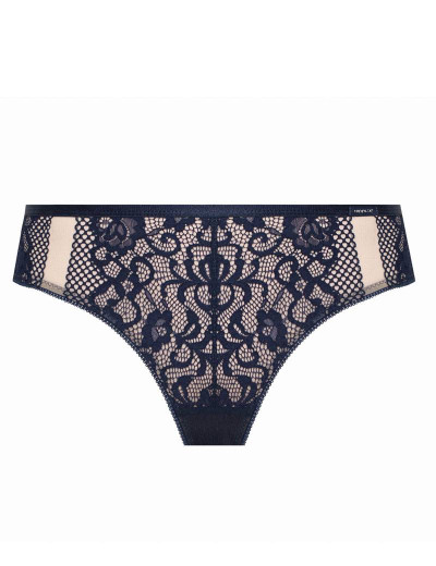 Трусы бразилиана Nipplex EUNIKA BRAZYLIANY, Цвет: темно-синий, Размеры: S, изображение 3