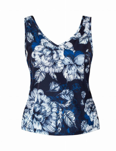 Пижамный комплект из атласа Nipplex EUNIKA PAJAMAS, Цвет: темно-синий, Размеры: L, изображение 4