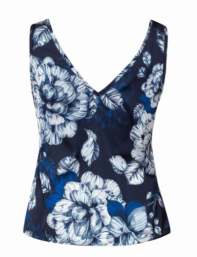 Пижамный комплект из атласа Nipplex EUNIKA PAJAMAS, Цвет: темно-синий, Размеры: L, изображение 5