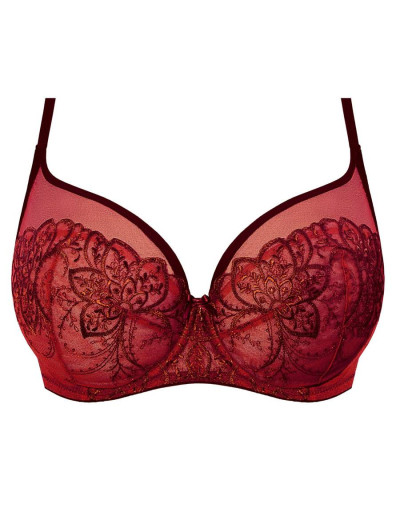 Бюстгальтер мягкий Nipplex LIVIA M рубин, Цвет: рубин, Размеры: 75G, изображение 5