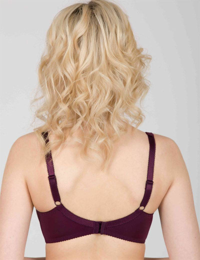 Бюстгальтер полумягкий с подкроем Novella 152 слива, Цвет: слива, Размеры: 90G, изображение 2