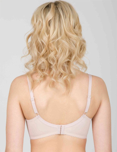 Бюстгальтер мягкий с подкроем Novella 332 серебристый пион, Цвет: серебристый пион, Размеры: 75F, изображение 2