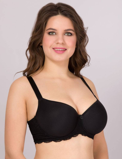 Бюстгальтер спейсер VOVA SNEJANNA V54124 черный, Цвет: черный, Размеры: 95B, изображение 3 Бюстгальтер спейсер VOVA SNEJANNA V54124 черный, Цвет: черный, Размеры: 95B, изображение 3