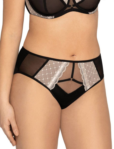 Трусы бразилиана Ava ROCK'N'ROLL 1968 braz, Цвет: черный, Размеры: S, изображение 2