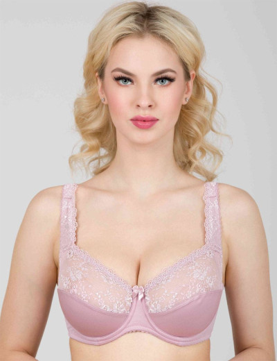 Бюстгальтер мягкий с подкроем Elli 1010 хрустальная роза, Цвет: хрустальная роза, Размеры: 95G, изображение 4
