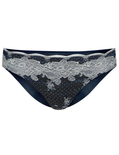 Трусы бразилиана Esotiq ADORNO 39144 сине-белый, Цвет: темно-синий с белым, Размеры: S, изображение 5