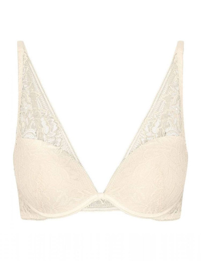 Бюстгальтер бралетт с пуш-ап Esotiq AILSA 39108 экрю, Цвет: экрю, Размеры: 80C, изображение 5