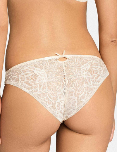 Кружевные трусы слипы Esotiq AILSA 39111 экрю, Цвет: экрю, Размеры: S, изображение 2