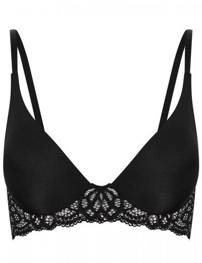 Бюстгальтер формовка Esotiq ALTEA 39081 черно-бежевый, Цвет: черный с бежевым, Размеры: 65C, изображение 5