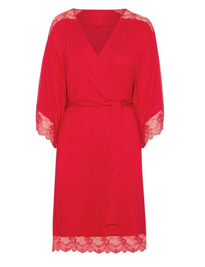 Красный халат кимоно Esotiq FUNNY 39386, Цвет: красный, Размеры: M, изображение 3