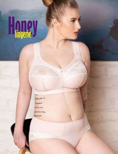 Бюстгальтер мягкий Honey H36-17-L крем-брюле, Цвет: крем-брюле, Размеры: 105F, изображение 6 Бюстгальтер мягкий Honey H36-17-L крем-брюле, Цвет: крем-брюле, Размеры: 105F, изображение 6