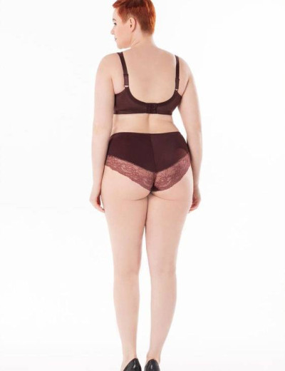 Бюстгальтер мягкий без косточек Honey H34-17-L махагон, Цвет: махагон, Размеры: 95H, изображение 3