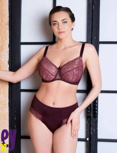 Бюстгальтер полумягкий Honey H38-17-L махагон, Цвет: махагон, Размеры: 85B, изображение 4