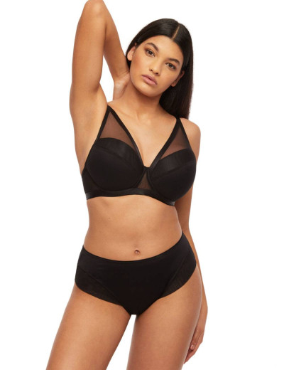 Бюстгальтер балконет Kinga COMFORT 750-BC черный, Цвет: черный, Размеры: 65I, изображение 3