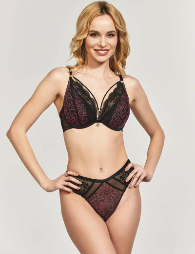 Трусы бразилиана Kris Line NOEMI stringshorts, Цвет: черный, Размеры: 2XL, изображение 3