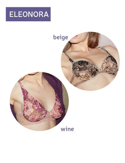 Модный комплект бралетт и слипы Leilieve ELEONORA М1020, Цвета: beige, Размеры: 85C, изображение 2