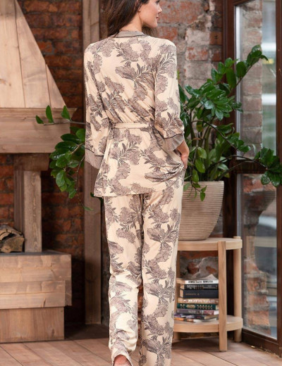 Комплект-тройка из трикотажной вискозы Mia-Amore AELITA 1716, Цвет: бежевый, Размеры: M, изображение 4 Комплект-тройка из трикотажной вискозы Mia-Amore AELITA 1716, Цвет: бежевый, Размеры: M, изображение 4