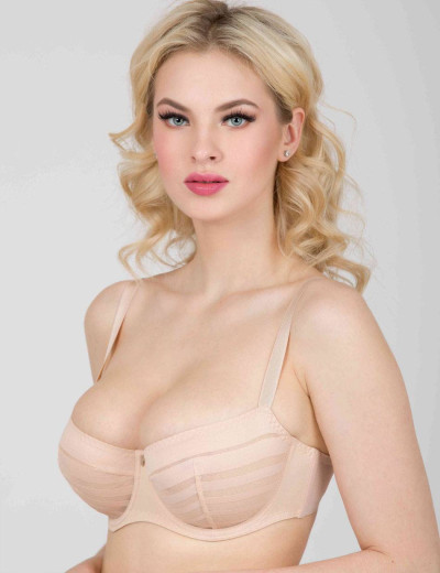 Бюстгальтер балконет мягкий Milavitsa 127640 нюд, Цвет: нюд, Размеры: 75F, изображение 3 Бюстгальтер балконет мягкий Milavitsa 127640 нюд, Цвет: нюд, Размеры: 75F, изображение 3