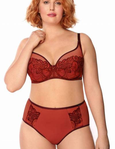 Трусы слипы Nipplex LIVIA FIGI рубин, Цвет: рубин, Размеры: L, изображение 2