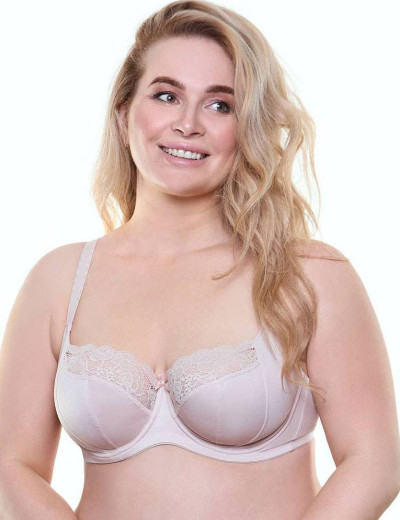 Бюстгальтер мягкий с подкроем Orhideja 589-250 серебристый пион, Цвет: серебристый пион, Размеры: 100D, изображение 4