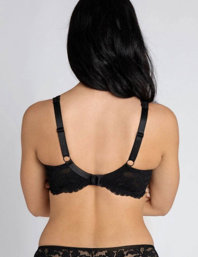Бюстгальтер балконет тюльпан Subtille BELLA full cup черный, Цвет: черный, Размеры: 65I, изображение 2