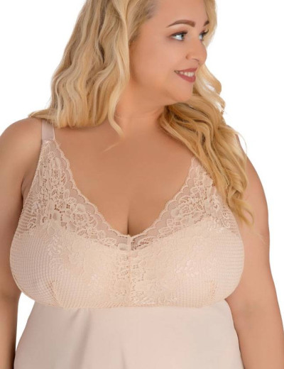 Ночная сорочка на пышную грудь Akcent 576 телесный, Цвет: телесный, Размеры: L, изображение 3 Ночная сорочка на пышную грудь Akcent 576 телесный, Цвет: телесный, Размеры: L, изображение 3