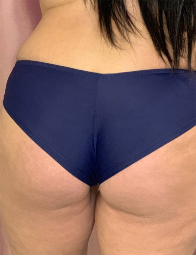 Трусы бразилиана купальные Akcent M005/2 темно-синий, Цвет: темно-синий, Размеры: 4XL, изображение 2