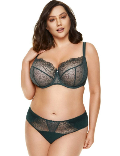 Бюстгальтер мягкий Gorteks PAMELA B2 M изумруд, Цвет: изумруд, Размеры: 75E, изображение 6