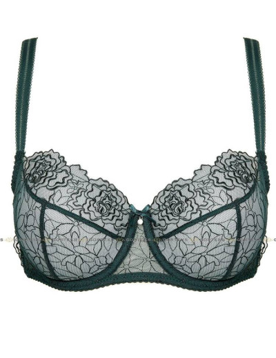Бюстгальтер мягкий Gorteks PAMELA B2 M изумруд, Цвет: изумруд, Размеры: 75E, изображение 7