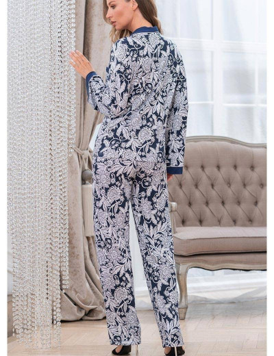 Пижама Mia-Mella MADLEN 6418, Цвет: синий, Размеры: M, изображение 3