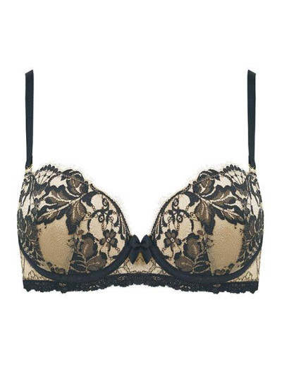 Комплект белья Mioocchi EMMA 775555 балконет слипы nero, Цвет: nero (черный), Размеры: 70B, изображение 3