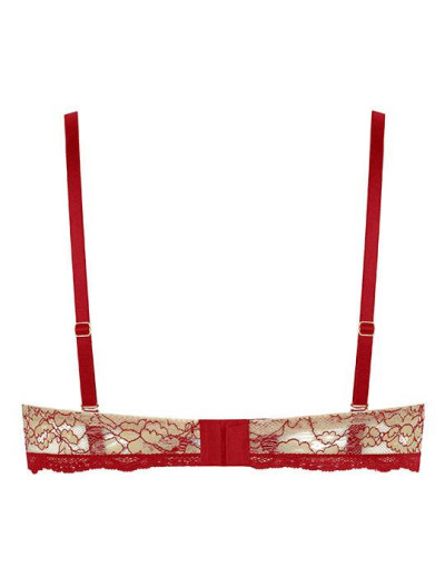 Комплект белья Mioocchi EMMA 775555 балконет слипы rosso, Цвет: rosso (красный), Размеры: 70C, изображение 5