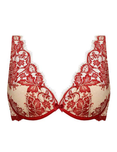 Комплект белья Mioocchi EMMA 775754 бралетт бразилиана rosso, Цвет: rosso, Размеры: 75B, изображение 3