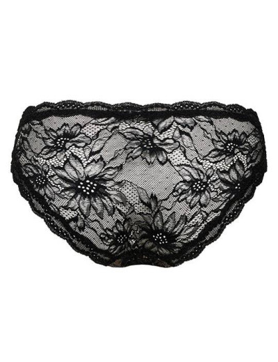 Кружевной комплект Mioocchi LEA 774444 балконет слипы nero/nudo, Цвет: nero/nudo, Размеры: 70C, изображение 6