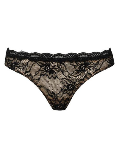 Кружевной комплект Mioocchi LEA 774643 бралетт бразилиана nero/nudo, Цвет: nero/nudo, Размеры: 65C, изображение 5