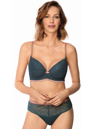 Трусы бразилиана Nipplex ZOYA BRAZYLIANY, Цвет: индиго, Размеры: XL, изображение 5