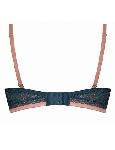 Бюстгальтер балконет пуш-ап Nipplex ZOYA P-UP, Цвет: индиго, Размеры: 70D, изображение 6