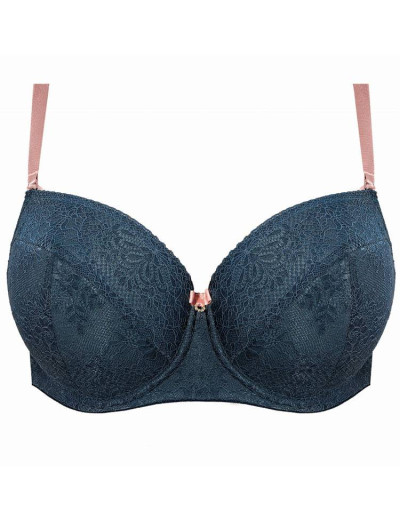 Бюстгальтер балконет Nipplex ZOYA U, Цвет: индиго, Размеры: 90C, изображение 5