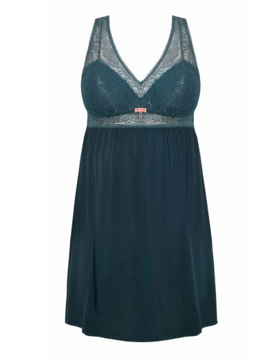 Сорочка из вискозы Nipplex ZOYA, Цвет: индиго, Размеры: 2XL, изображение 3