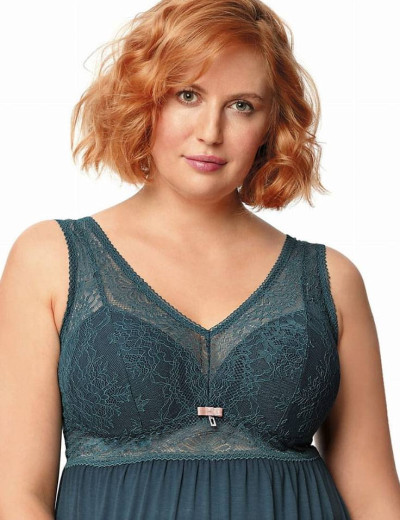 Сорочка из вискозы Nipplex ZOYA, Цвет: индиго, Размеры: 2XL, изображение 2