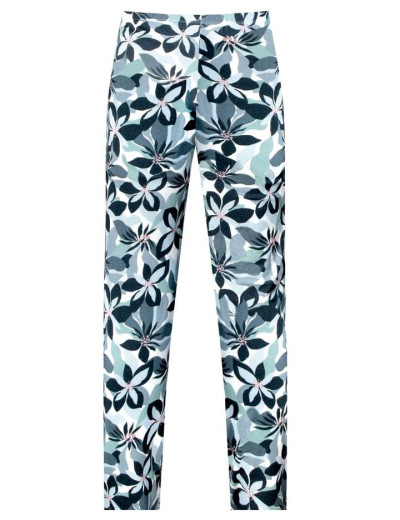 Пижама с брюками Nipplex ZOYA PAJAMAS из вискозы и хлопка, Цвет: индиго, Размеры: XL, изображение 5