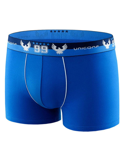 Мужские трусы боксеры UNICONF BB12 голубой, Цвет: голубой, Размеры: M, изображение 2