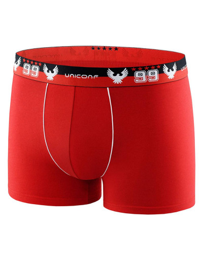 Мужские трусы боксеры UNICONF BB12 красный, Цвет: красный, Размеры: XL, изображение 2
