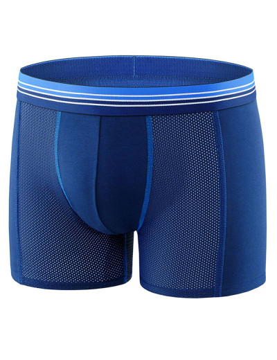 Мужские трусы боксеры UNICONF BB22 темно-синий, Цвет: темно-синий, Размеры: M, изображение 2