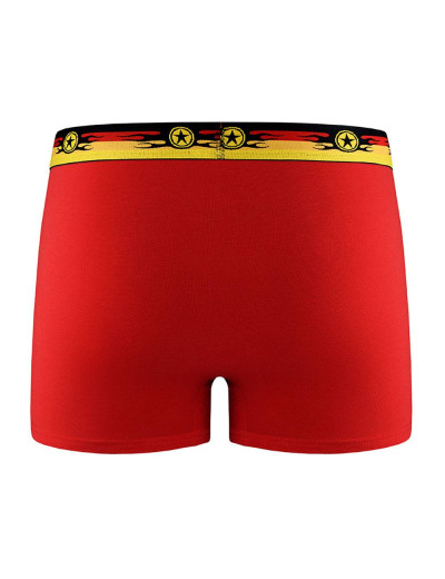 Мужские трусы боксеры UNICONF BB33 красный, Цвет: красный, Размеры: M, изображение 3