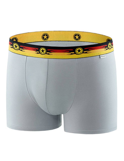 Мужские трусы боксеры UNICONF BB33 серый, Цвет: серый, Размеры: L, изображение 2