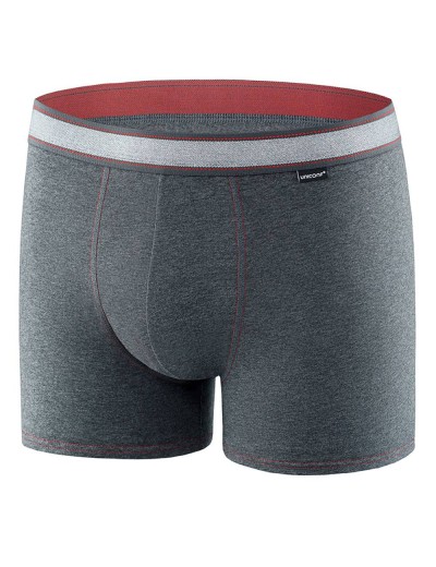 Мужские трусы боксеры UNICONF BB99 серый меланж, Цвет: серый меланж, Размеры: L, изображение 2