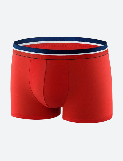 Мужские трусы боксеры UNICONF BBM60 красный, Цвет: красный, Размеры: 2XL, изображение 2