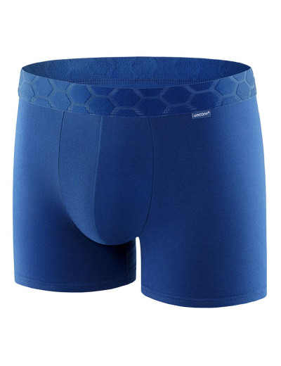 Мужские трусы боксеры UNICONF BBM62 темно-синий, Цвет: темно-синий, Размеры: M, изображение 2