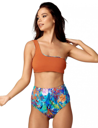 Верх купальника двусторонний UNICONF CBB99 V2 OCEAN TREASURES, Цвет: голубой, Размеры: L, изображение 5